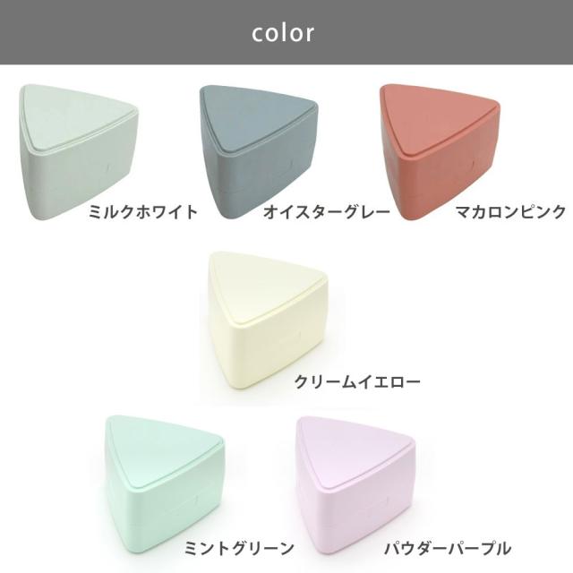 ミルクホワイト 0101-0256/オイスターグレー 0101-0257/マカロンピンク 0101-0258/クリームイエロー 0101-0337/ミントグリーン 0101-0338/パウダーパープル 0101-0339