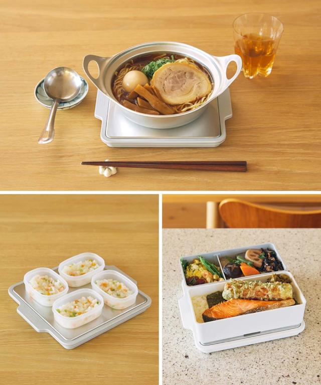 ジェルクールのランチボックスに入れる前のあら熱取りに