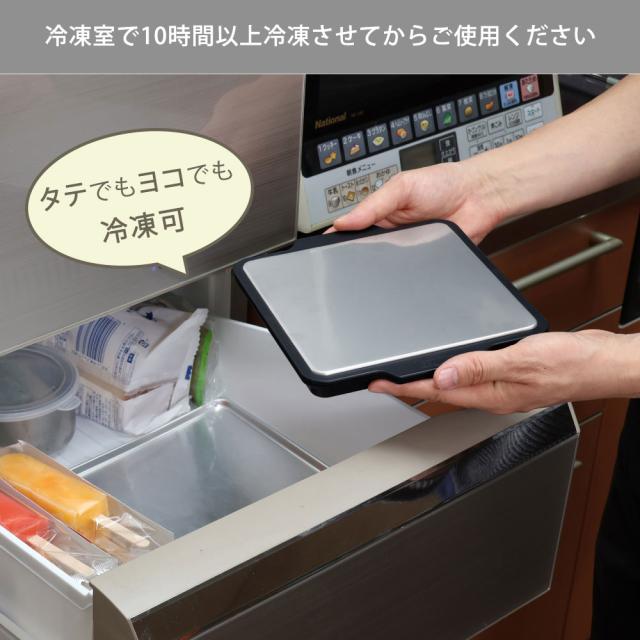 冷凍室で10時間以上冷凍させてからご使用ください