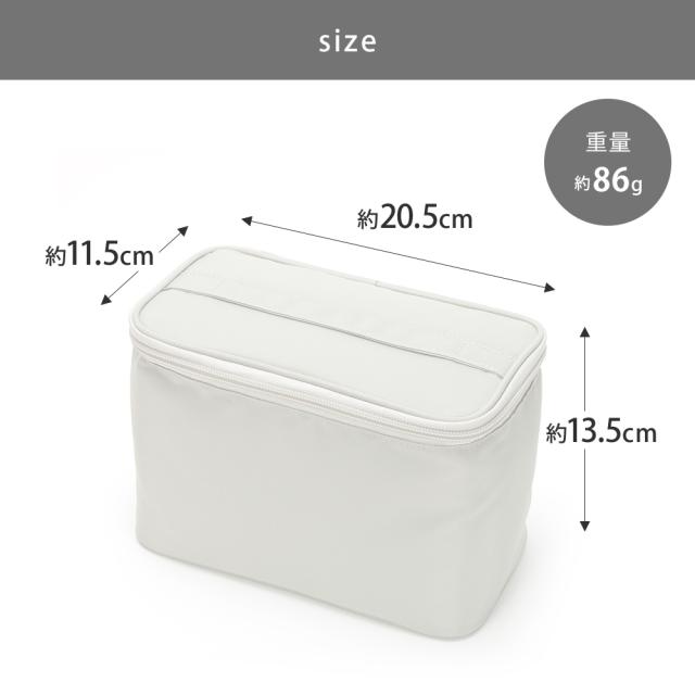 ジェルクール スクエア Lとおにぎりケース2個の組み合わせも収納可能