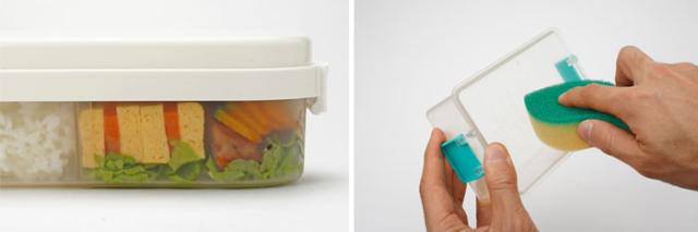 透明な樹脂で中身が一目で分かります