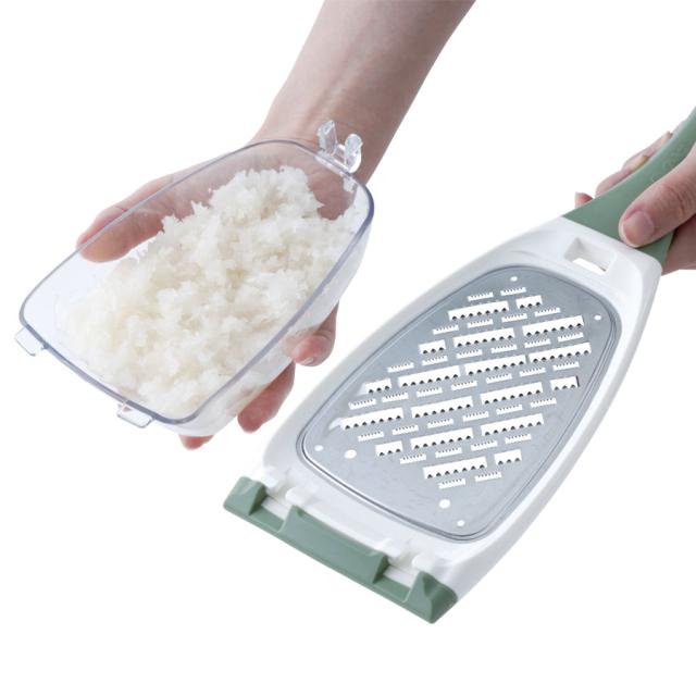 細か目面は生姜やニンニクなどの香味野菜やりんご・トマト等のすりおろし、チーズをおろして粉チーズにするのもおすすめ