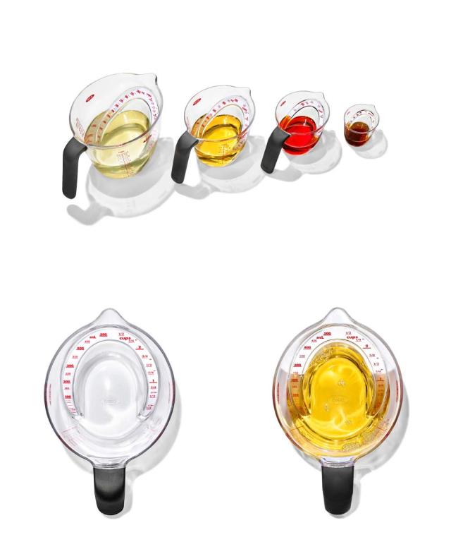 他に60ml（ミニ）、250ml（小）、1000ml（大）サイズがありますので、調理シーンにあわせてお使いいただけます