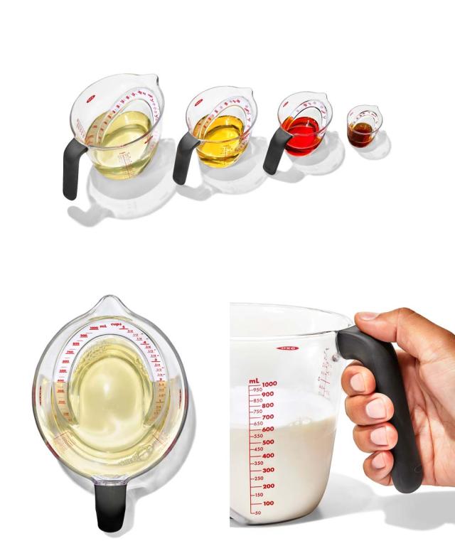 他に60ml(ミニ)、250ml(小)、500ml(中)サイズがありますので、調理シーンにあわせてお使いいただけます