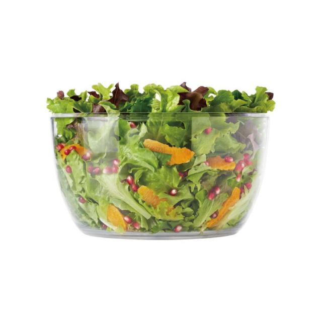 サラダボウルとして食卓でも使えるシンプルなデザイン