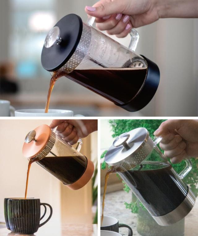 注ぎ口のフィルターは360度どこからでも注げる仕様