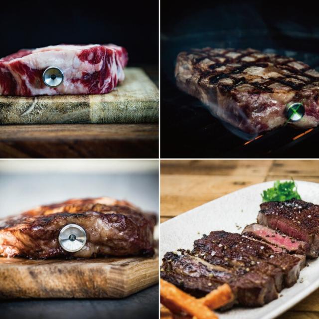 ステーキチャンプ,ステーキ用温度計.LED