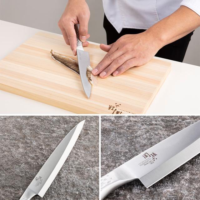 刺身180mmは、サンマやカマスなど身の薄い魚に適したサイズ