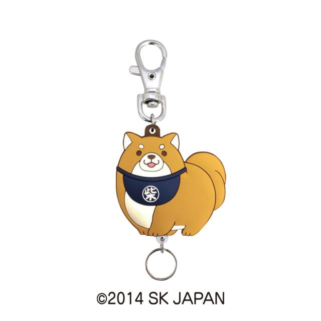 忠犬もちしば,ラバリールキーホルダー,立ちポーズ,16320
