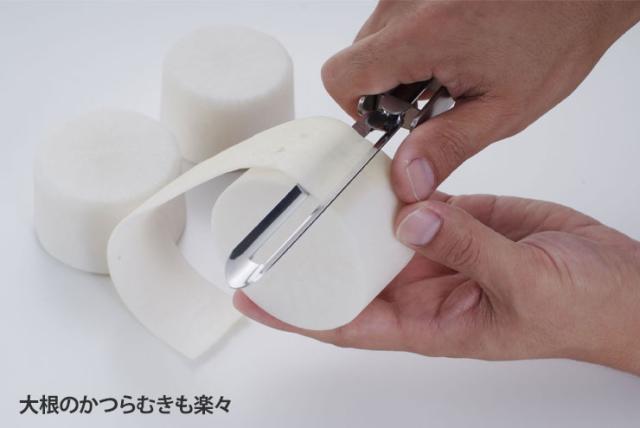 大根のかつらむきもラクラク