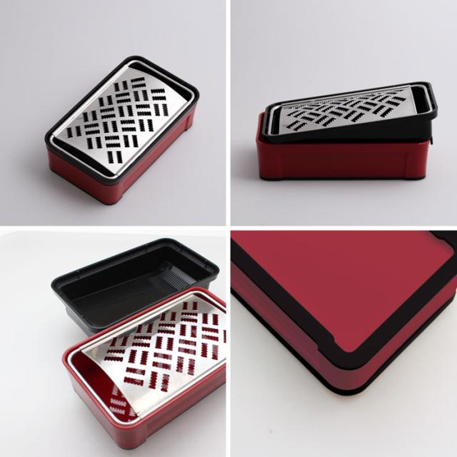 スーパーおろし器,快菜,ブラック・レッド,SSK-114971884195051