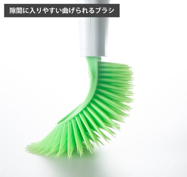 キッチンや洗面など、水回りに立ててスッキリ置けます