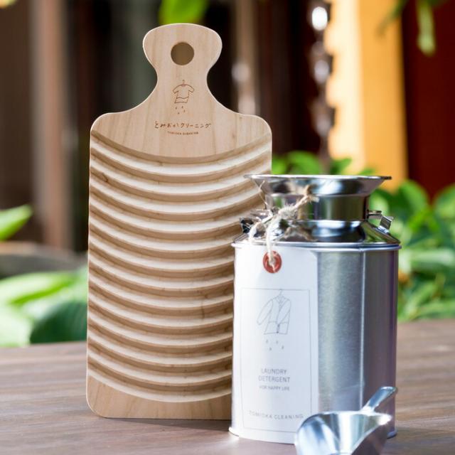 オリジナルさくらの洗濯板,とみおかクリーニング