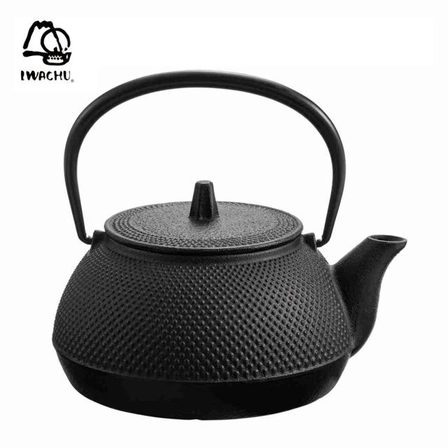 鉄瓶兼用急須,5型新アラレ,IH対応,茶こし付き,12822,岩鋳