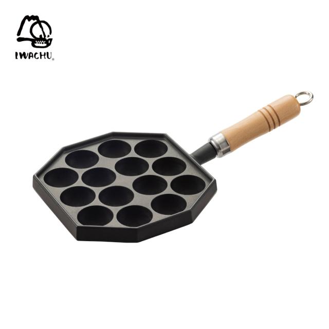 自宅で美味しいたこ焼きが楽しめる、南部鉄器のたこ焼き器