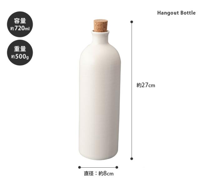 蓋にはコルクを使用し、フォルムやカラーもスマートでありながらアウトドアの雰囲気を持たせたデザイン