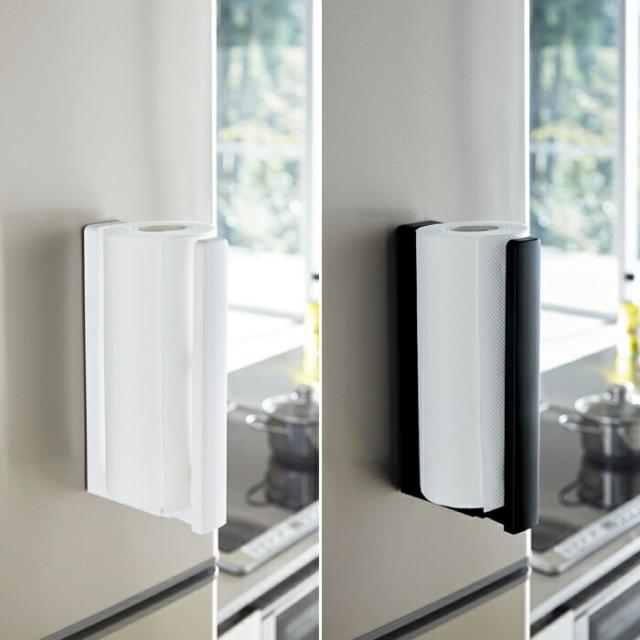 tower,タワー,片手で切れる,キッチンペーパーホルダー,キッチン収納,山崎実業,yamazaki