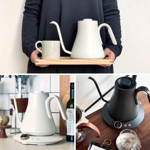 インテリアに馴染むデザイン性と優れた機能性の両方を備えたEPEIOSのドリップケトル