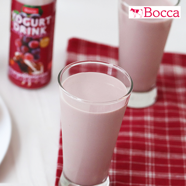 オレンジと赤ぶどう