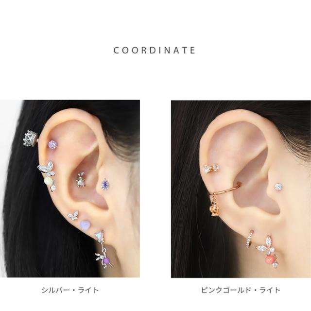 華やかに耳元を演出