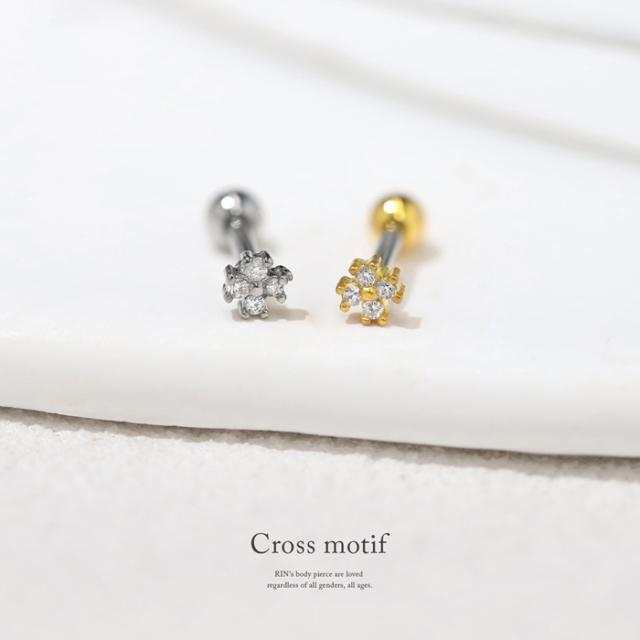 ぷっくりフォルムがかわいいピアス