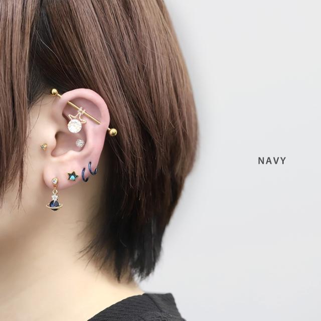 カラフルジュエルピアス