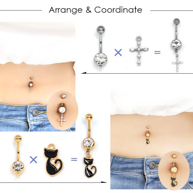 へそピアス パーツ