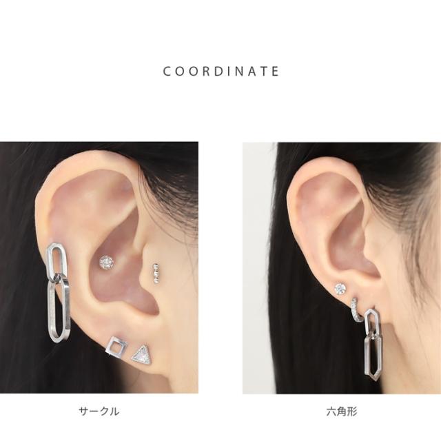 六角形がスタイリッシュ