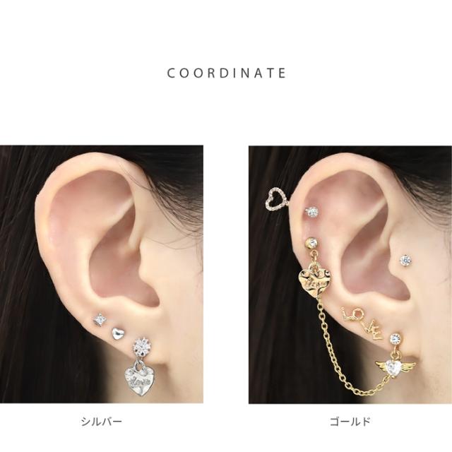 シンプルなハートでどんなこーでにも合う