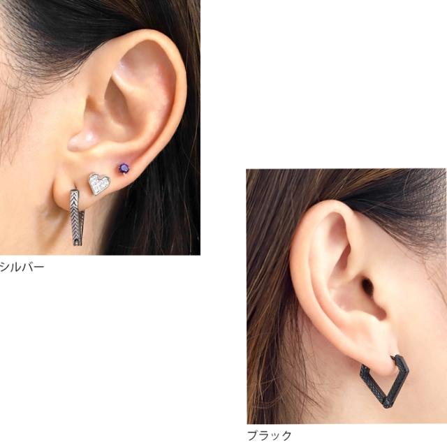 カンタン装着のワンタッチピアス