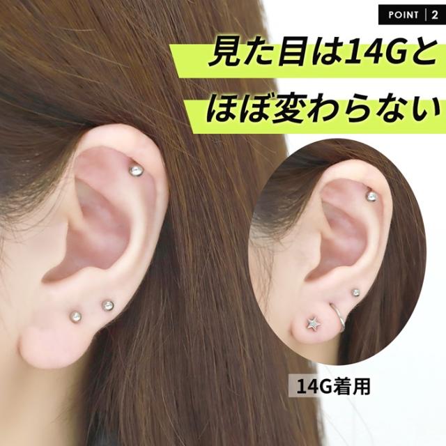 見た目は14Gとほぼ変わらない