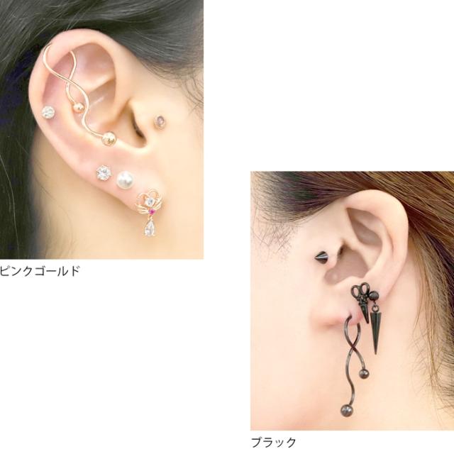 ピンクゴールド ブラック