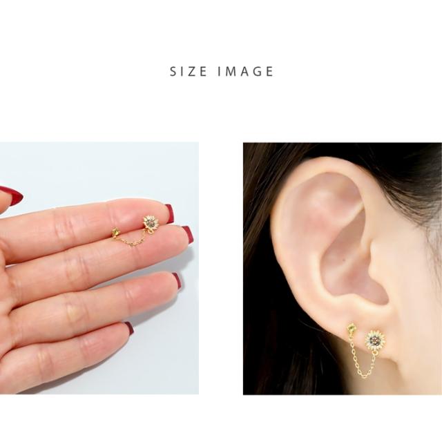 フラワーモチーフがキュート