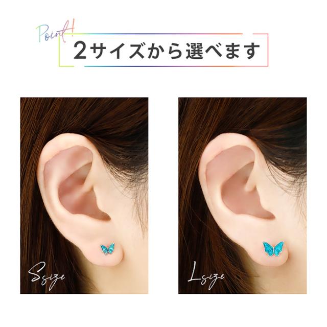 カラフルなちょうちょ