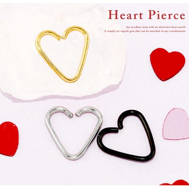 ハートのピアス