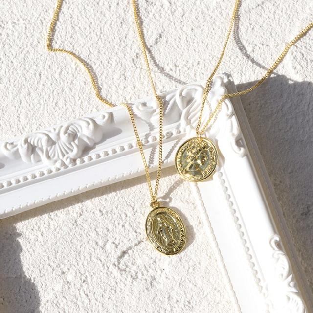 コイン メダルネックレス