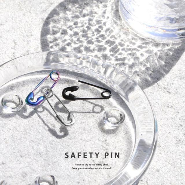 安全ピンピアス!