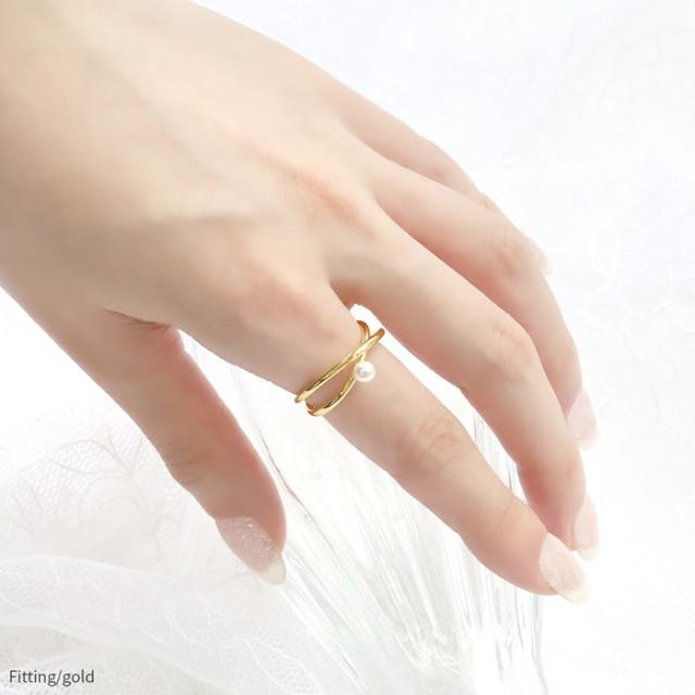 洗練されたゆびわ