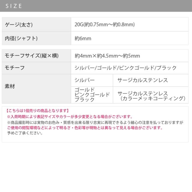 サージカルステンレス素材