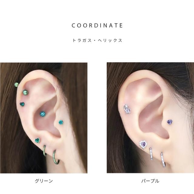 耳元を華やかに