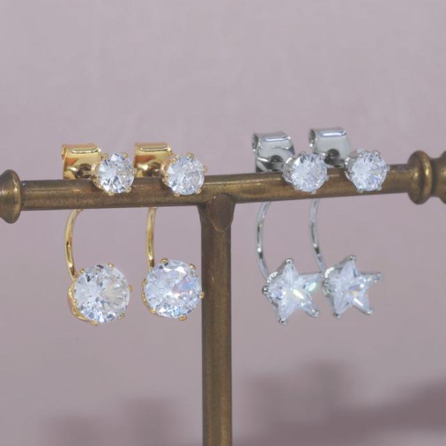 キュービックジルコニアの輝き