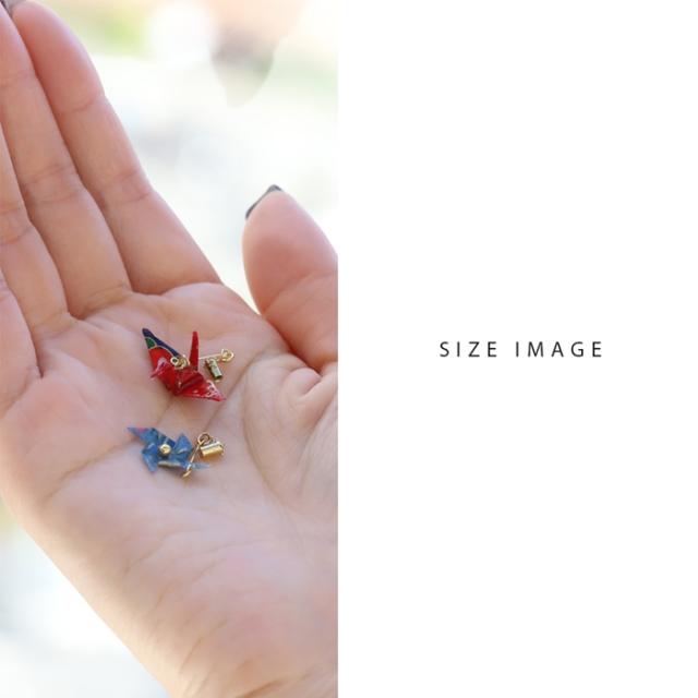 お手持ちのピアスと合わせて和のコーデ