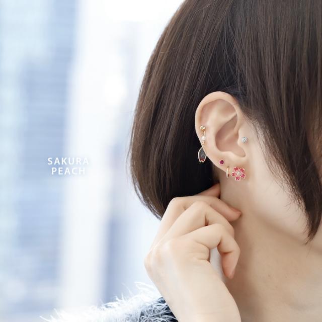 耳元を華やかに