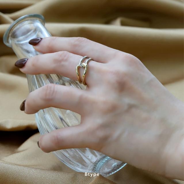 洗練されたゆびわ