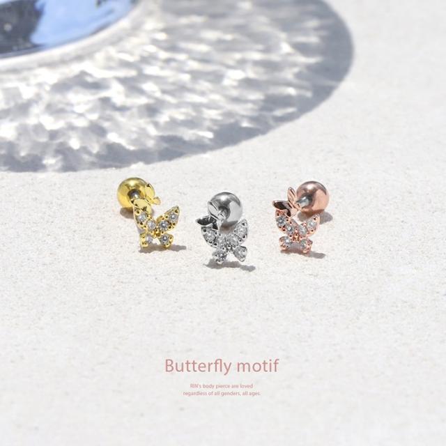 16ゲージ かわいい ボディピアス