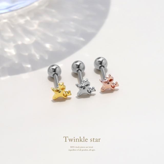 16ゲージ かわいい ボディピアス