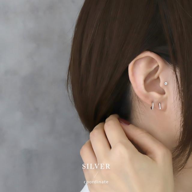 デザインリングピアス