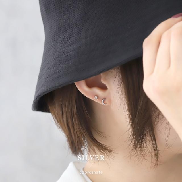 デザインリングピアス