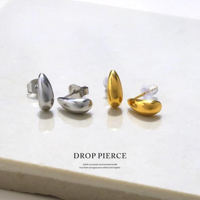 ドロップモチーフピアス