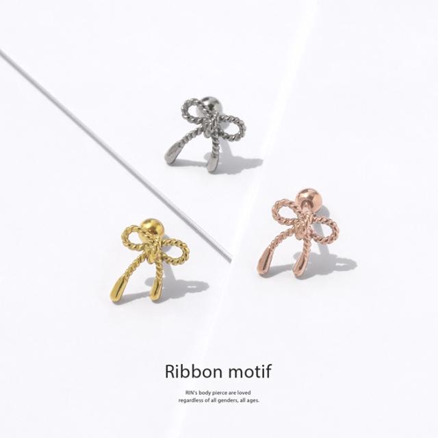 リボンピアス